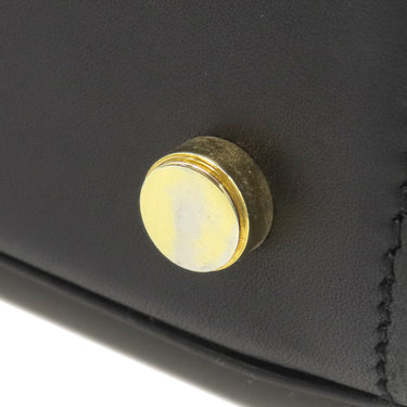 フェラガモ FERRAGAMO ヴァラ リボン BA214178 ブラック レザー 2WAYバッグ ゴールド金具 黒 ハンドバッグ ショルダーバッグ