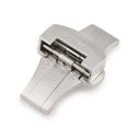 パネライ PANERAI 純正 シルバー ステンレススチール 腕時計パーツ 22mm幅対応 バックル 両開き プッシュ 尾錠 正規品 ベルト バンド パーツ 替え SS シルバー 銀