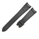 ゼニス ZENITH 純正 クロノマスター用 ラバーバンド ブラック ラバー 腕時計パーツ 未使用 替え ベルト ストラップ 20ｍｍ ブラック 黒