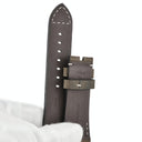 パネライ PANERAI 純正 ラジオミール用 ブラウン レザー 腕時計パーツ 新品同様 替え レザー 本革 ベルト バンド ストラップ 27ｍｍ 尾錠用 ブラウン こげ茶