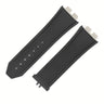 ウブロ HUBLOT 純正 ビッグバン ウニコ 411用 ラバーバンド ブラック ラバー 腕時計パーツ 替え ベルト ストラップ 予備 交換 スペア 28mm ブラック 黒