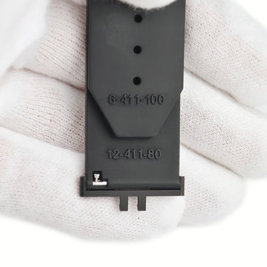 ウブロ HUBLOT 純正 ビッグバン ウニコ 411用 ラバーバンド ブラック ラバー 腕時計パーツ 替え ベルト ストラップ 予備 交換 スペア 28mm ブラック 黒