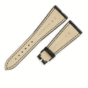 ブルガリ BVLGARI 純正 AA39 アショーマ用 クロコバンド ブラック クロコダイル 腕時計パーツ 新品同様 替え ベルト ストラップ 22mm ブラック 黒