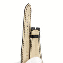 ブルガリ BVLGARI 純正 AA39 アショーマ用 クロコバンド ブラック クロコダイル 腕時計パーツ 新品同様 替え ベルト ストラップ 22mm ブラック 黒