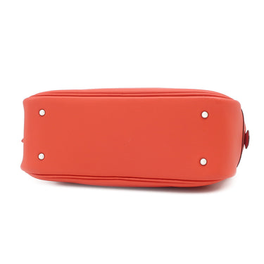 エルメス HERMES ミニプリュム カプシーヌ ヴォースイフト ハンドバッグ シルバー金具 SV金具