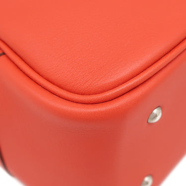 エルメス HERMES ミニプリュム カプシーヌ ヴォースイフト ハンドバッグ シルバー金具 SV金具