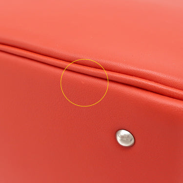 エルメス HERMES ミニプリュム カプシーヌ ヴォースイフト ハンドバッグ シルバー金具 SV金具