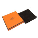 エルメス HERMES ミニドッグ クルー カレ レッド×ゴールド スイフト メタル T3 ブレスレット シルバー金具 新品 未使用 赤