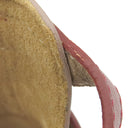 エルメス HERMES マネージュ ホワイト×ブラウン×ボルドー レザー #38 サンダル シルバー金具 白 ケリーベルト ケリー金具