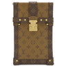 ルイヴィトン LOUIS VUITTON ポシェット トランク ヴェルティカル M67873 モノグラムリバース モノグラムキャンバス モノグラムリバースキャンバス ショルダーバッグ ゴールド金具 茶