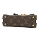ルイヴィトン LOUIS VUITTON ポシェット トランク ヴェルティカル M67873 モノグラムリバース モノグラムキャンバス モノグラムリバースキャンバス ショルダーバッグ ゴールド金具 茶