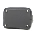 エルメス HERMES ピコタンロック PM エクラ アルドワーズ×グリプラチナ トリヨンクレマンス ヴォースイフト ハンドバッグ シルバー金具 新品 未使用 バイカラー