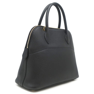 エルメス HERMES ボリード 31 ブラック トゴ 2WAYバッグ ゴールド金具 黒 ハンドバッグ ショルダー
