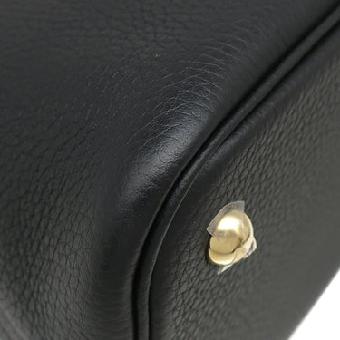 エルメス HERMES ボリード 31 ブラック トゴ 2WAYバッグ ゴールド金具 黒 ハンドバッグ ショルダー