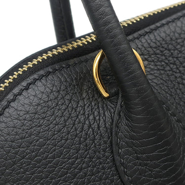 エルメス HERMES ボリード 31 ブラック トゴ 2WAYバッグ ゴールド金具 黒 ハンドバッグ ショルダー