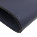 エルメス HERMES ケリーウォレット ロング トゥーゴー ネイビー系 エバーカラー 長財布 シルバー金具 紺 ショルダー