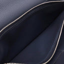 エルメス HERMES ケリーウォレット ロング トゥーゴー ネイビー系 エバーカラー 長財布 シルバー金具 紺 ショルダー