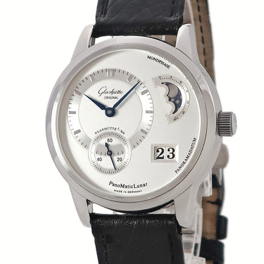 腕時計 グラスヒュッテ オリジナル GLASHUTTE ORIGINAL パノマティック ルナ 90-02-02-02-04 自動巻き メンズ ビッグデイト ムーンフェイズ