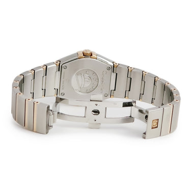 腕時計 オメガ OMEGA コンステレーション ブラッシュ 123.20.27.60.55.006 クオーツ レディース K18RG×SS コンビ 純正ダイヤ シェル