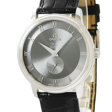 腕時計 オメガ OMEGA デ ヴィル プレステージ コーアクシャル 4813.40.01 自動巻き メンズ スモールセコンド クロノメーター