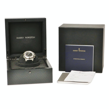 腕時計 ハリーウィンストン Harry Winston オーシャン スポーツ クロノグラフ OCSACH44ZZ002 自動巻き メンズ スケルトン ザリウム デイト