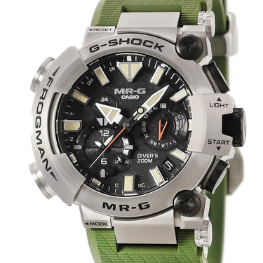 腕時計 カシオ CASIO G-SHOCK FROGMAN MRG-BF1000RG-3AJR ソーラー電波時計 メンズ 新品同様 Gショック フロッグマン ダイバーズ