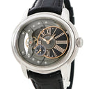 腕時計 オーデマピゲ AUDEMARS PIGUET ミレネリー 4101 15350ST.OO.D002CR.01 自動巻き メンズ スケルトン ローマン オフセンター スモセコ