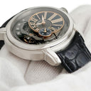 腕時計 オーデマピゲ AUDEMARS PIGUET ミレネリー 4101 15350ST.OO.D002CR.01 自動巻き メンズ スケルトン ローマン オフセンター スモセコ