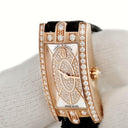 腕時計 ハリーウィンストン Harry Winston アヴェニュー C ミニ エリプティック AVCQHM16RR045 クオーツ レディース K18RG無垢 純正ダイヤ