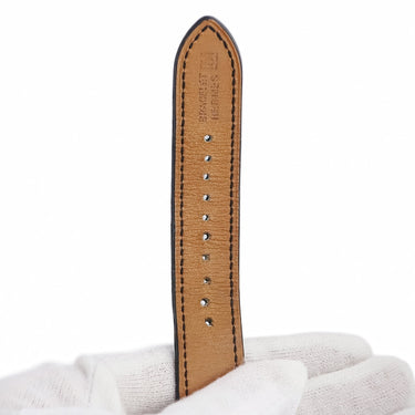 腕時計 エルメス HERMES クリッパー GMT パワーリザーブ ドゥブルトゥール CL5.710 自動巻き メンズ ホワイト アラビア 2連