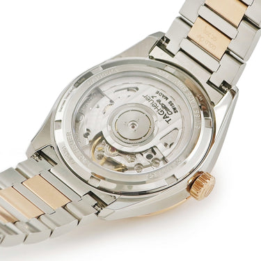 腕時計 タグホイヤー TAG Heuer カレラ キャリバー7 デイト WBN2351.BD0000 自動巻き メンズ K18RG×SS コンビ 純正ダイヤ シェル