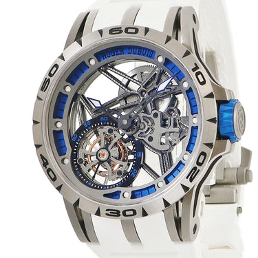 腕時計 ロジェデュブイ ROGER DUBUIS エクスカリバー スパイダー フライング トゥールビヨン RDDBEX0546 手巻き メンズ スケルトン 限定