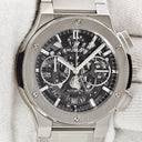 腕時計 ウブロ HUBLOT クラシックフュージョン アエロフュージョン クロノグラフ 528.NX.0170.NX 自動巻き メンズ スケルトン