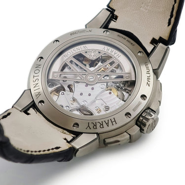 腕時計 ハリーウィンストン Harry Winston オーシャン プロジェクト Z9 OCEACH44ZZ004 自動巻き メンズ クロノグラフ フライバック 限定