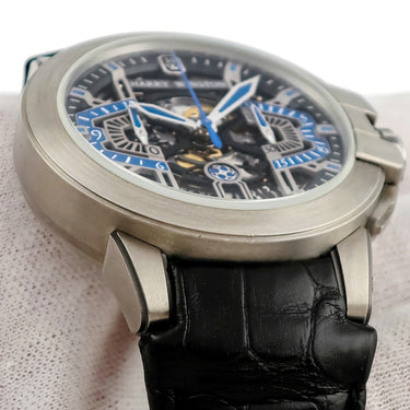 腕時計 ハリーウィンストン Harry Winston オーシャン プロジェクト Z9 OCEACH44ZZ004 自動巻き メンズ クロノグラフ フライバック 限定