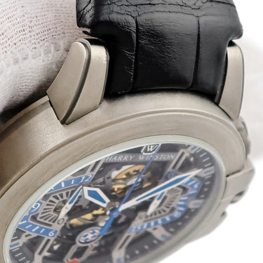 腕時計 ハリーウィンストン Harry Winston オーシャン プロジェクト Z9 OCEACH44ZZ004 自動巻き メンズ クロノグラフ フライバック 限定