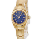 腕時計 ロレックス ROLEX オイスターパーペチュアル 6719 58番台 自動巻き レディース 58番台 K18YG無垢 トリチウム ヴィンテージ