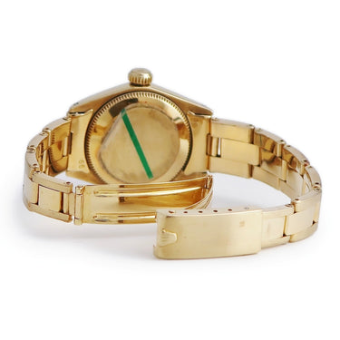 腕時計 ロレックス ROLEX オイスターパーペチュアル 6719 58番台 自動巻き レディース 58番台 K18YG無垢 トリチウム ヴィンテージ