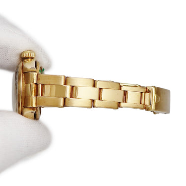 腕時計 ロレックス ROLEX オイスターパーペチュアル 6719 58番台 自動巻き レディース 58番台 K18YG無垢 トリチウム ヴィンテージ