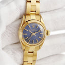 腕時計 ロレックス ROLEX オイスターパーペチュアル 6719 58番台 自動巻き レディース 58番台 K18YG無垢 トリチウム ヴィンテージ