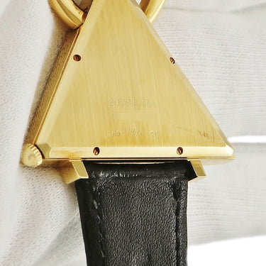 腕時計 ウォルサム WALTHAM フリーメイソン トライアングル 96380.74 手巻き メンズ K18YG無垢 シルバー 三角形 アンティーク 限定