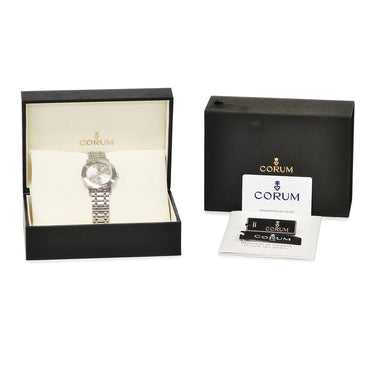 腕時計 コルム CORUM アドミラルズカップ クラシック 89.430.20 V585 自動巻き メンズ シルバー オートマティック デイト 多角形