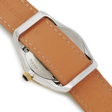 腕時計 トムフォード TOM FORD N.002 TFT002 013 クオーツ メンズ レディース 新品同様 K18YG×SS ストラップホール一体型 コンビ