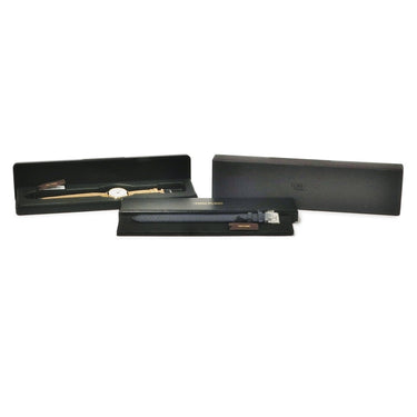 腕時計 トムフォード TOM FORD N.002 TFT002 013 クオーツ メンズ レディース 新品同様 K18YG×SS ストラップホール一体型 コンビ