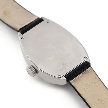 腕時計 フランクミュラー FRANCK MULLER アールデコ 11002LQZ クオーツ レディース ブラック トノウ アートコレクション アラビア