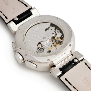 腕時計 ハリーウィンストン Harry Winston プルミエール エキセンター トリレトロ 200-MCRA39W 自動巻き メンズ K18WG無垢 純正ダイヤ