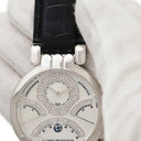 腕時計 ハリーウィンストン Harry Winston プルミエール エキセンター トリレトロ 200-MCRA39W 自動巻き メンズ K18WG無垢 純正ダイヤ