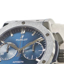 腕時計 ウブロ HUBLOT クラシックフュージョン クロノグラフ セラミック ブルー 521.CM.7170.LR 自動巻き メンズ デイト