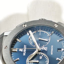 腕時計 ウブロ HUBLOT クラシックフュージョン クロノグラフ セラミック ブルー 521.CM.7170.LR 自動巻き メンズ デイト