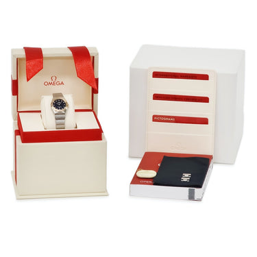 腕時計 オメガ OMEGA コンステレーション マンハッタン ブラッシュクォーツ 131.20.25.60.53.002 クオーツ レディース 純正ダイヤ